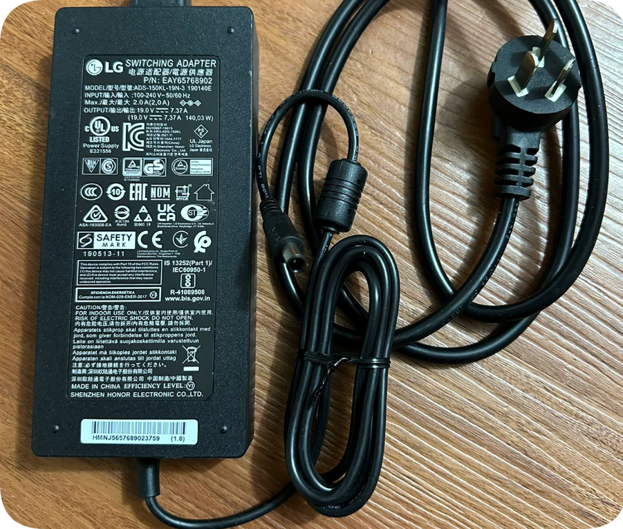 *Brand NEW*LG ADS-150KL-19N-3 Monitor 34UC97C 34UC99 LCAP31 19V 7.37A A16-140P1A 190140e Power Supply